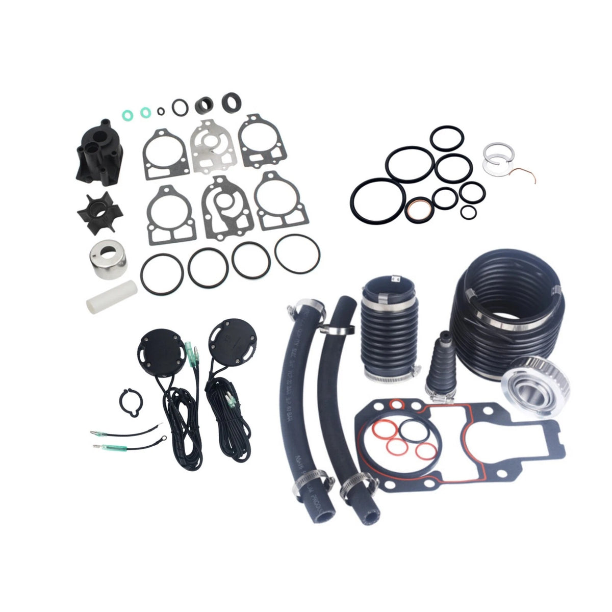 For MerCruiser Alpha One Gen 1 Transom Seal Bearing Bellows Kit 803097T1 96148Q8
