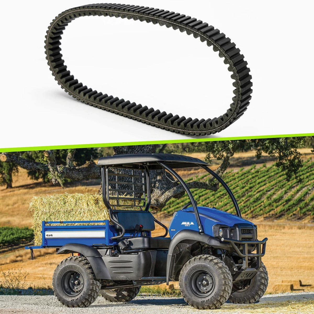 Drive Belt 59011-0011 for Kawasaki KAF400 Mule (2000–2018)