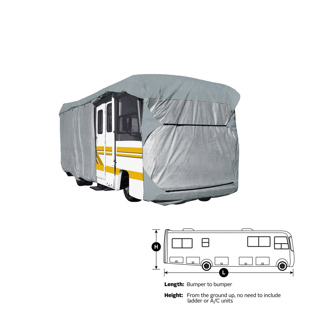 EliteShied Airstream Agorsy 20 Class a RV Motorhome Camper Cover Weatherproof
