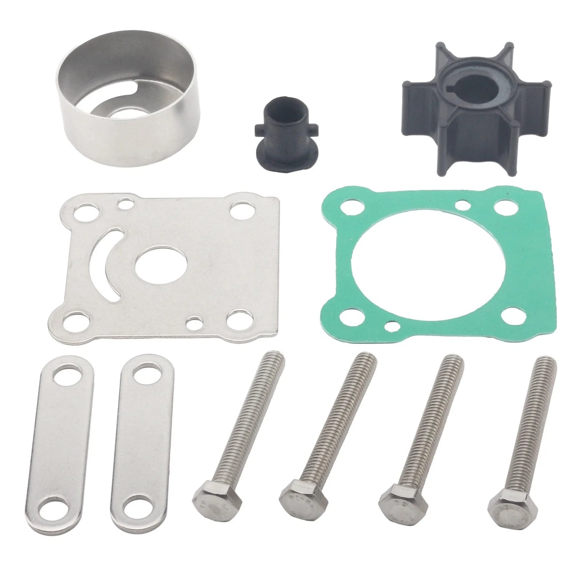 Water Pump Impeller Repair Kit for Yamaha Outboard (6N0-W0078-A1, 6G1-W0078-A1)