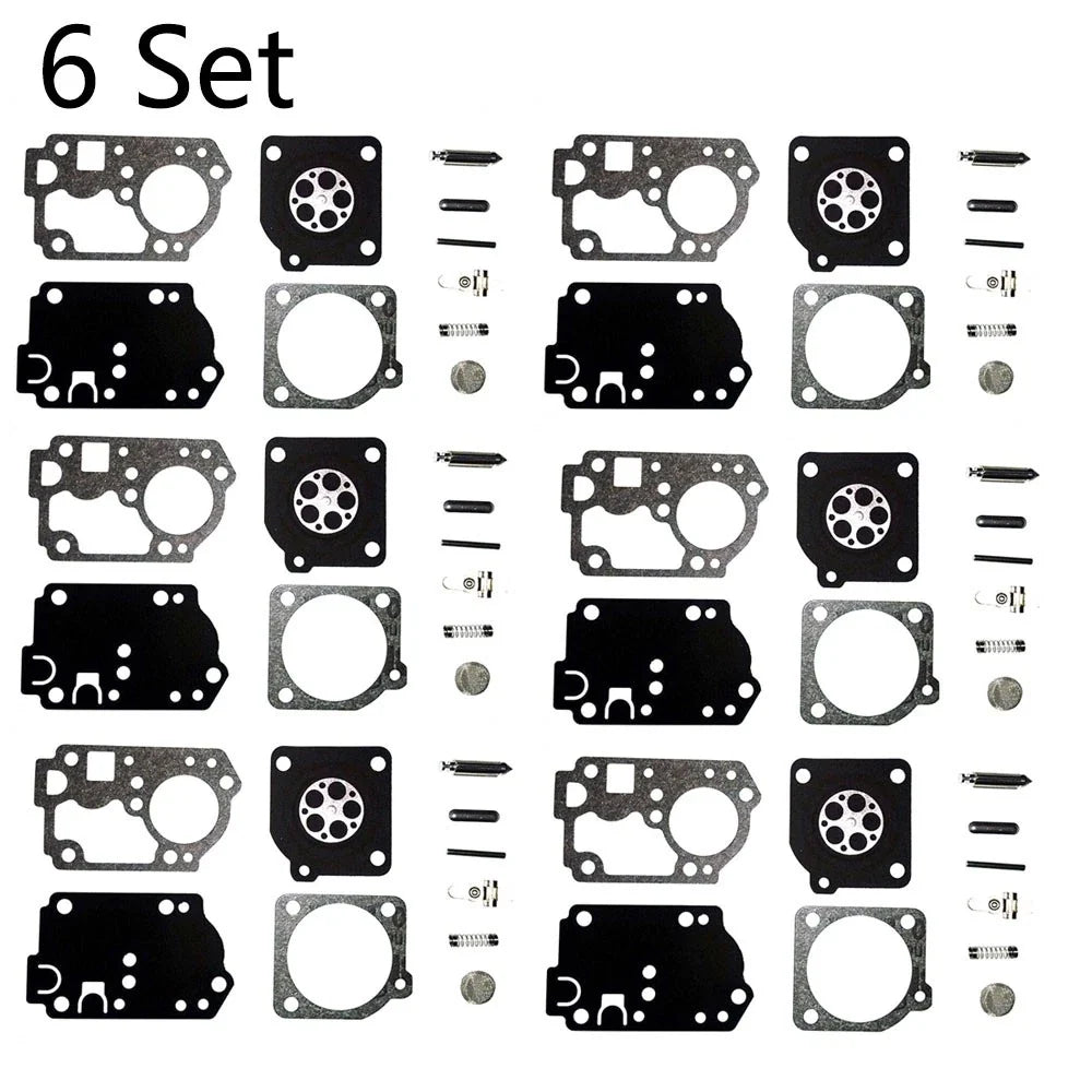 6x Carburetor Kit for Homelite Zama RB-142 C1U-W32 C1U-W32A
