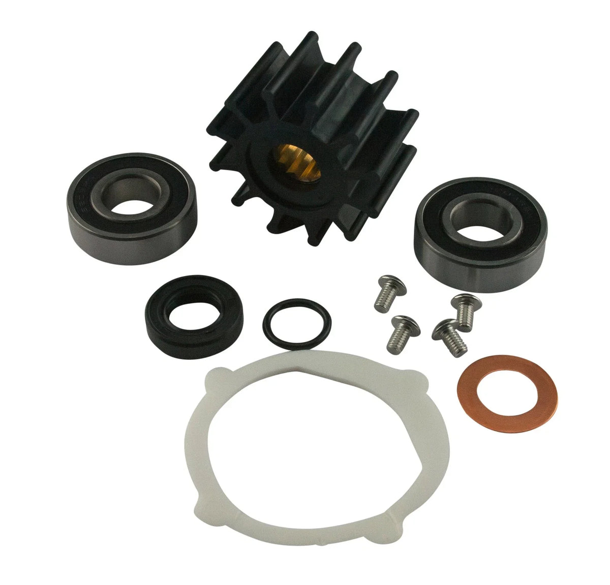 Sea Water Pump Repair Service Kit for Johnson (09-1027B-1, 10-24228-1, F5B-9)