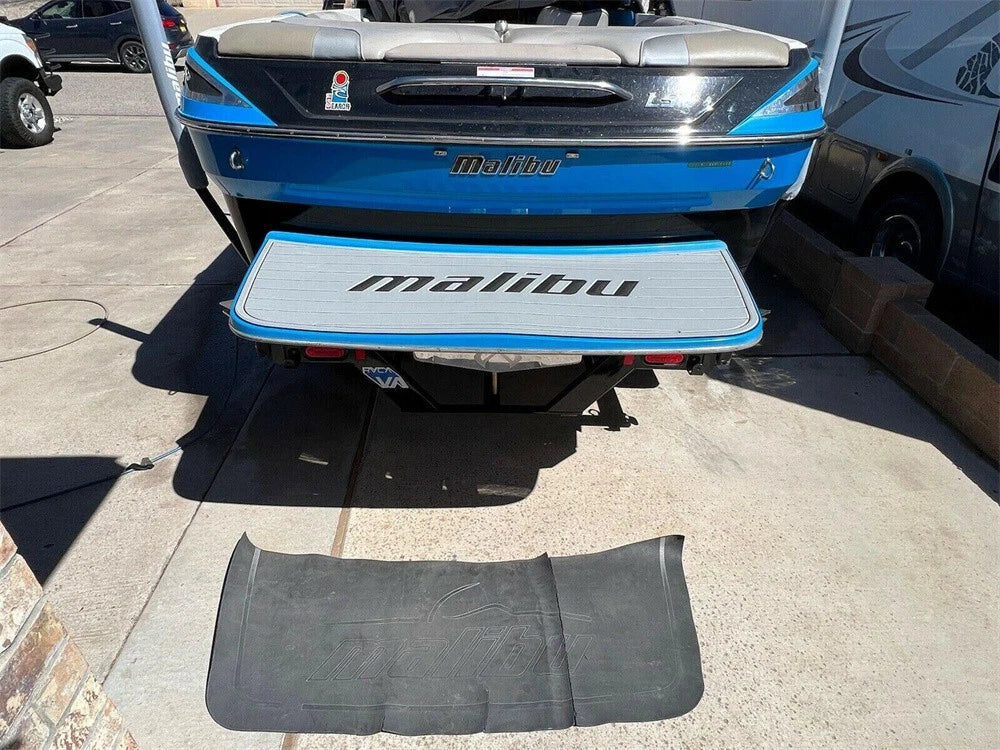 EVA Foam Cockpit Pads for Malibu 25 LSV (2001) - Teak Decking Floor Mat