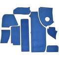 Cobalt Boat Non-Skid Cockpit Mats 403810 - R7WS Blue Gray (kit)