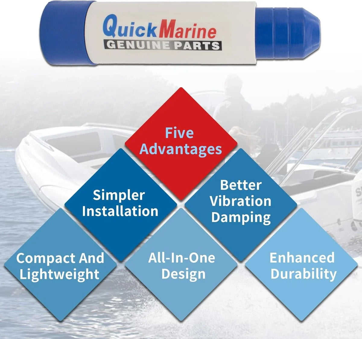 Transom Saver Support for Mercury Outboard (2/3)