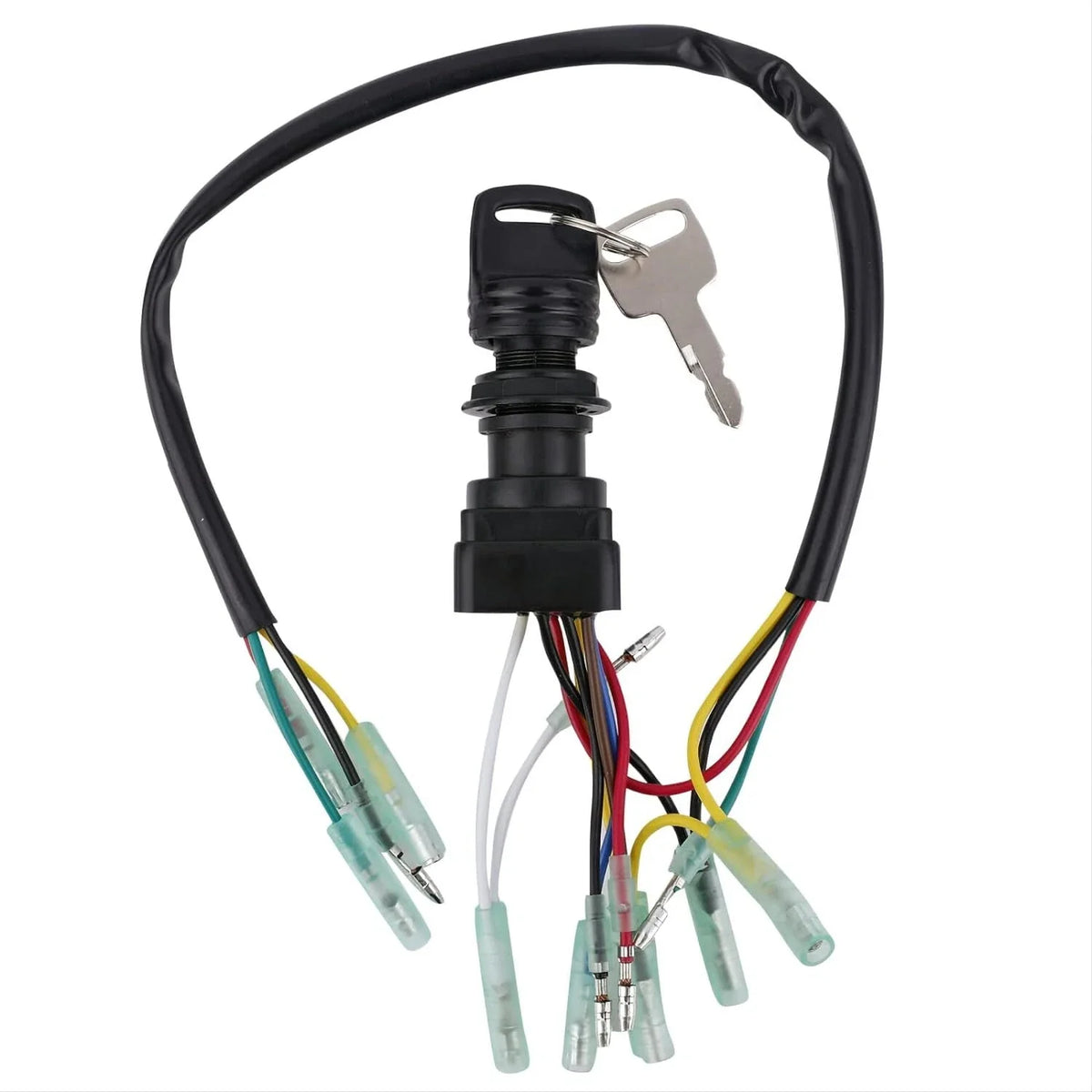 Boat Ignition Switch Key Assembly for Yamaha Outboard Motor (703-82510-43)