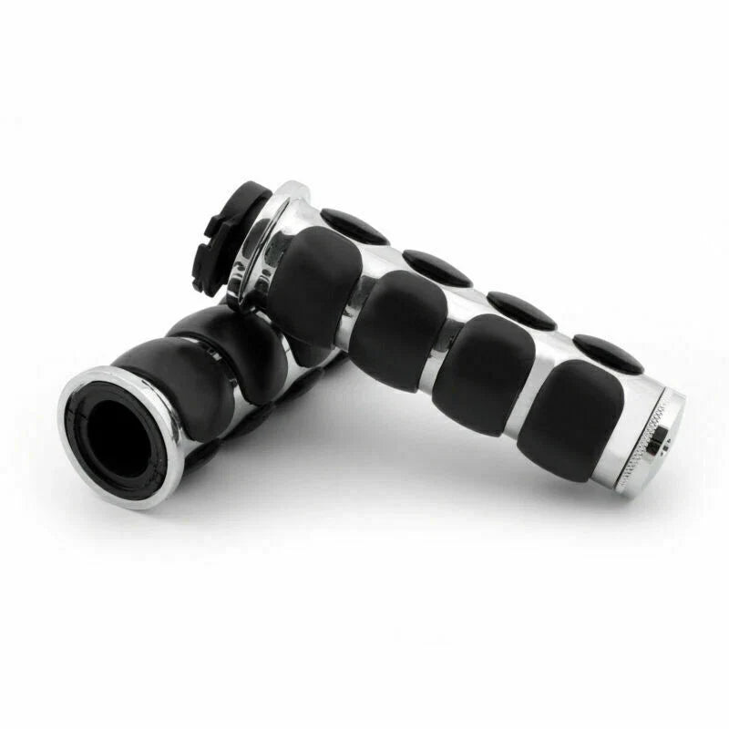 Handlebar Grips for Harley Softail Sportster Dyna Customs Choppers (T9)
