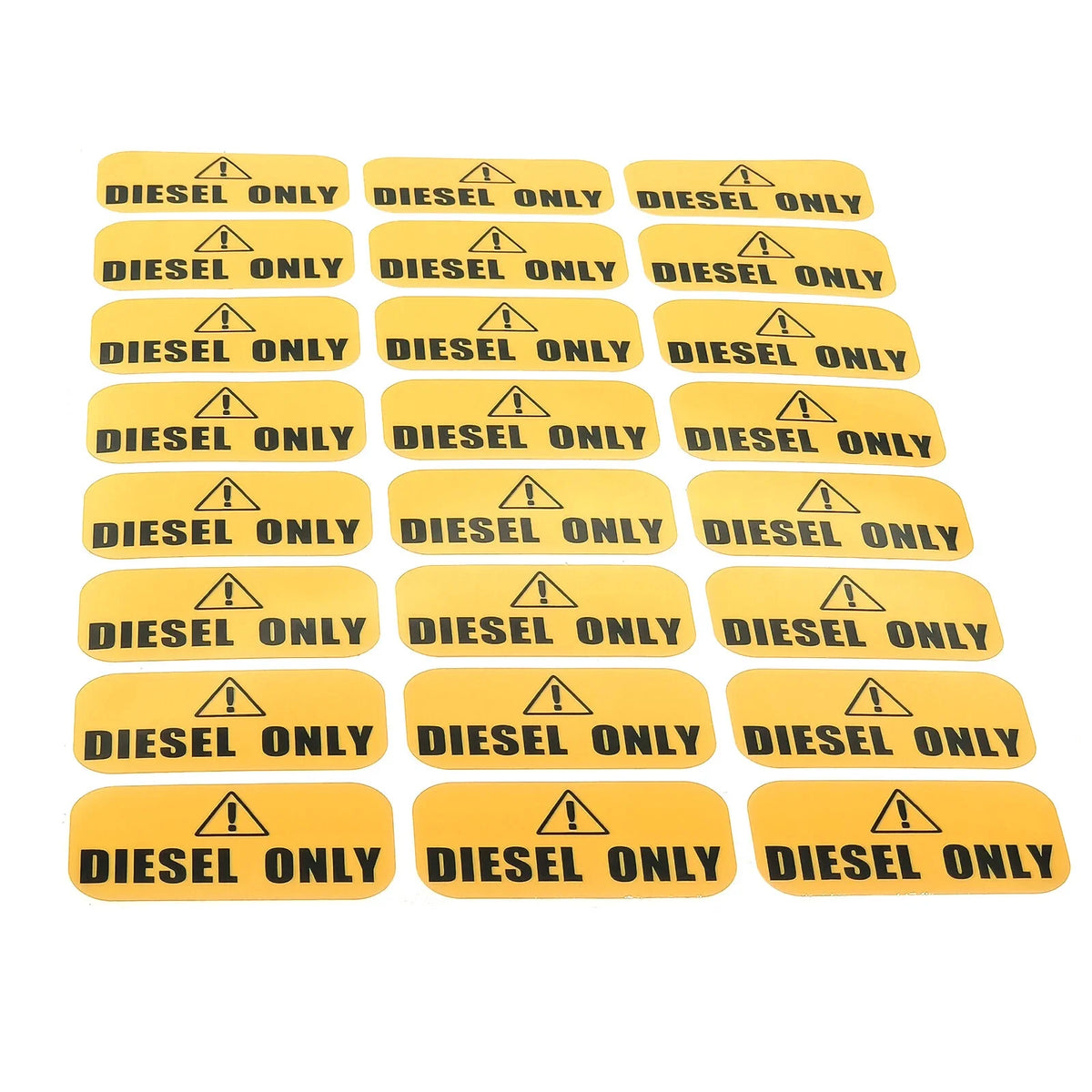 24x Diesel Only Sticker Decal for Truck Gas Tank Vinyl