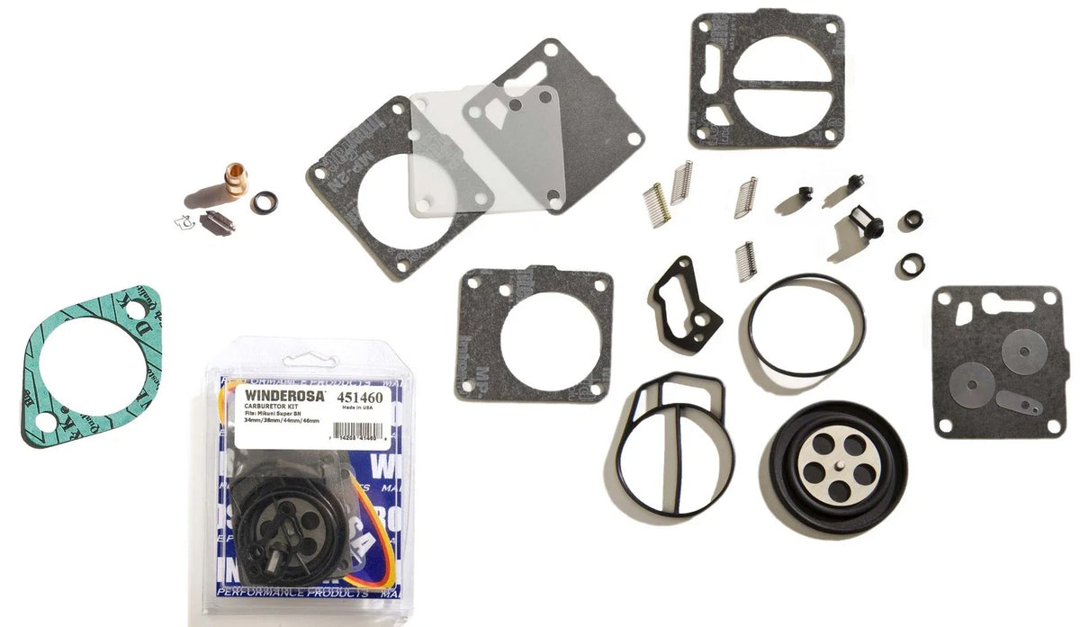 Carburetor Rebuild Kit for Sea Doo SP 717 720 (1997) - Base Gasket, Needle Seat