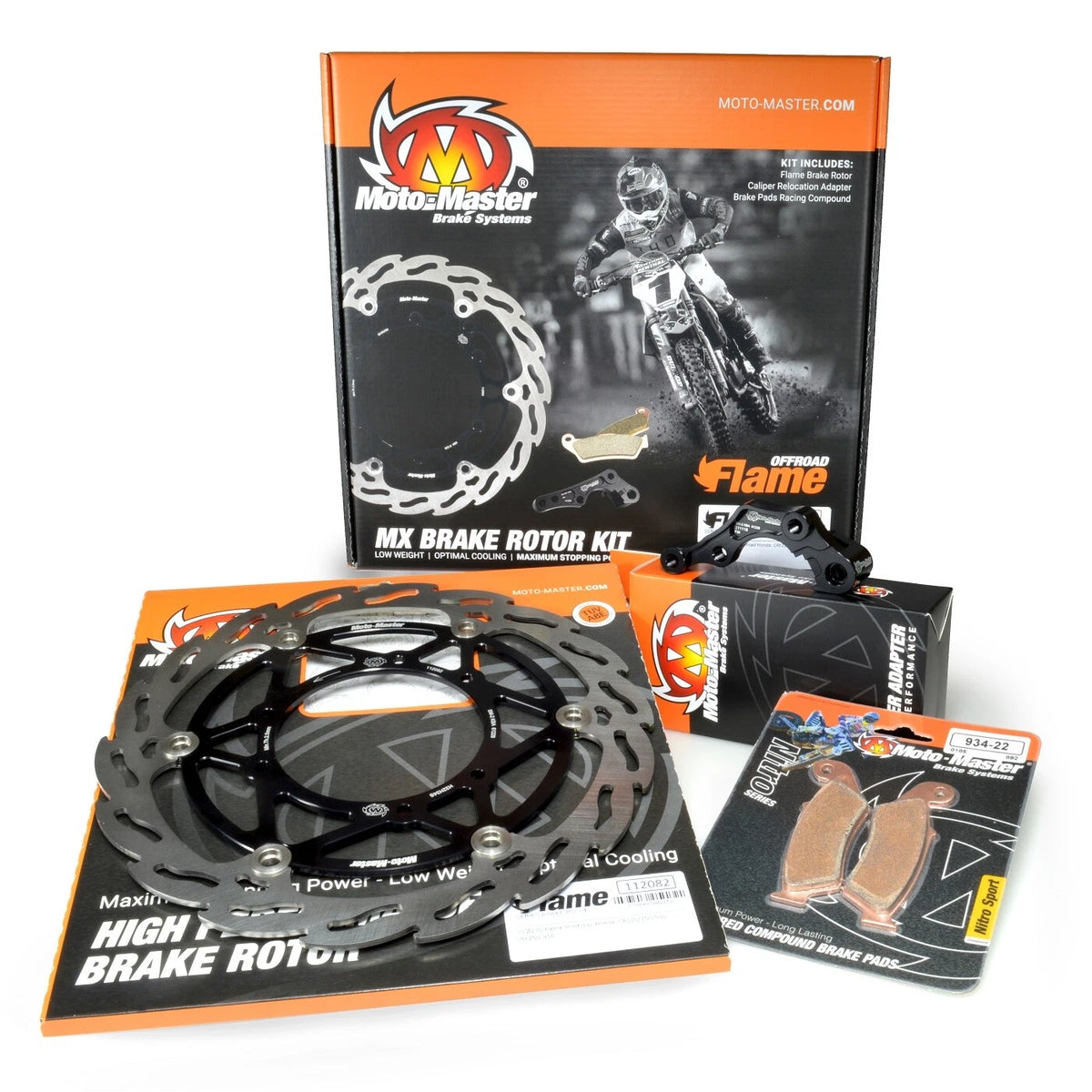 Moto Master Flame 270mm Front Brake Disc Kit for KTM 525 SX-F 2003-2007