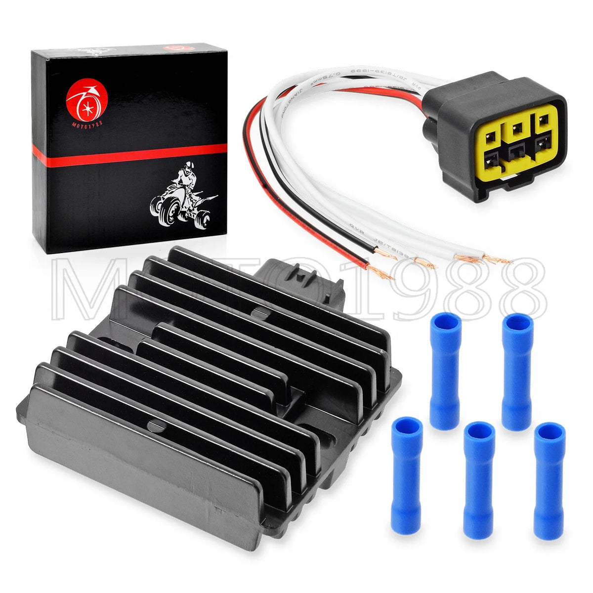 Voltage Regulator Rectifier & Plug for Yamaha YZF-R6, YZF-R6S (2006–2019)