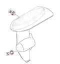 Drain Plug Gasket for Suzuki Outboard Gearcase & Power Unit (09168-10022)