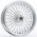 HardDrive Chrome 48 Spoke Wheel for V-Twin Motorcycles 18x4.25 with 1" Axle