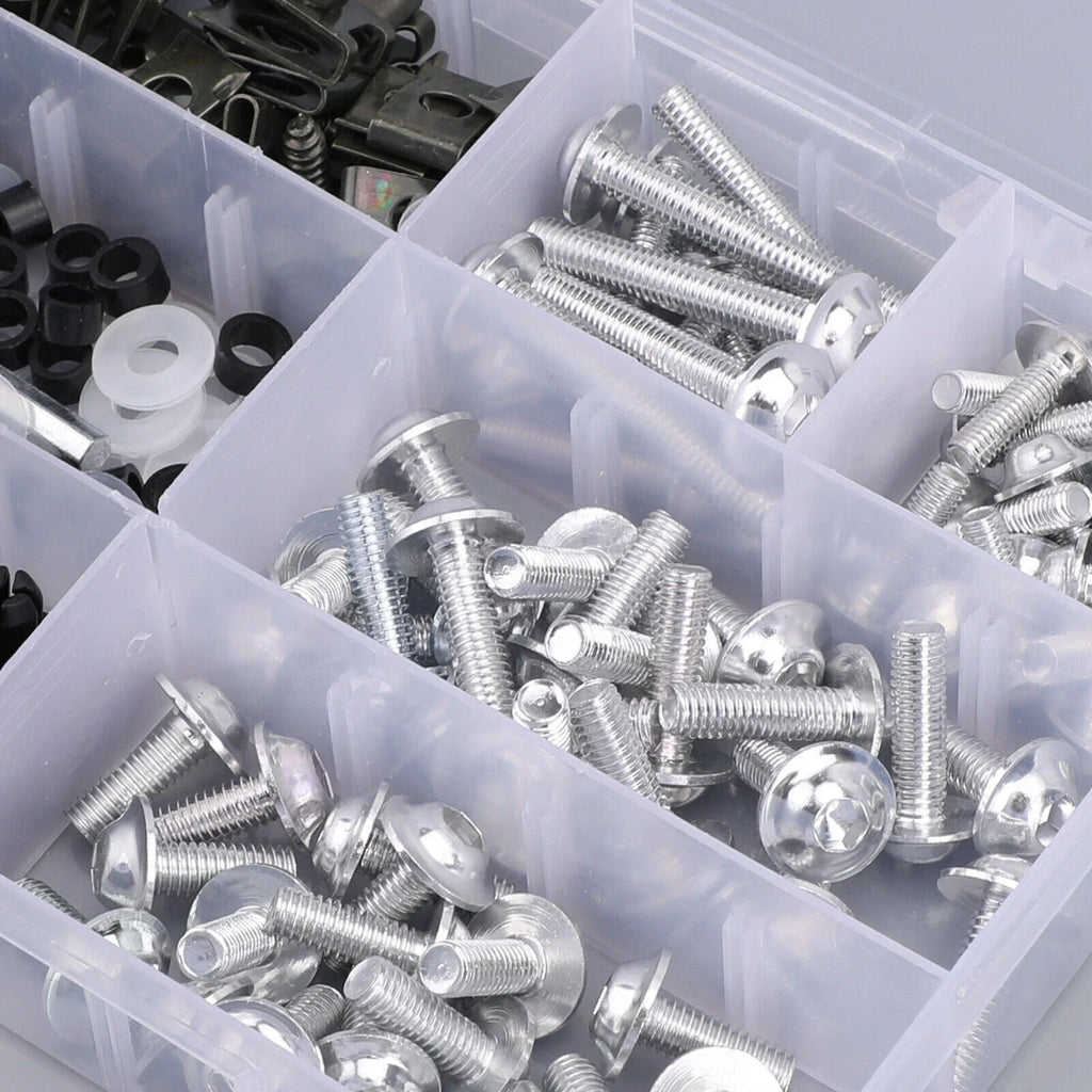 Fairing Bolts Screws Kit Silver for Yamaha YZF R6 R1 R25 R125 R3 T-MAX MT XJR (2000–2023)