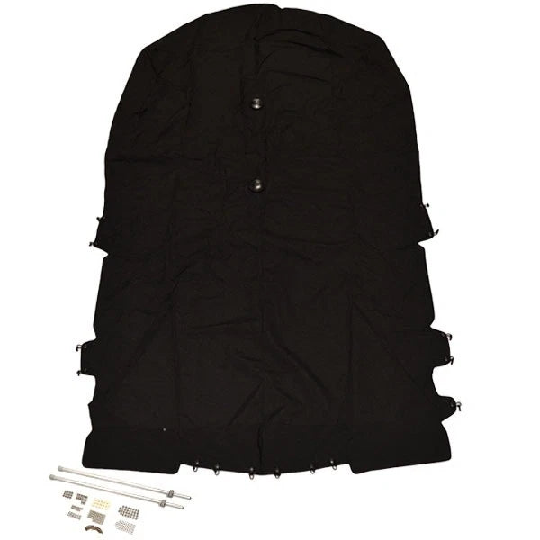 Larson Boat Cockpit Cover 8424-5030 - 238 LXI Ameritex Black 112182008
