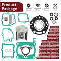 54mm STD Piston & Gaskets Top End Rebuild Kit for Honda CR125R (2003–2004)