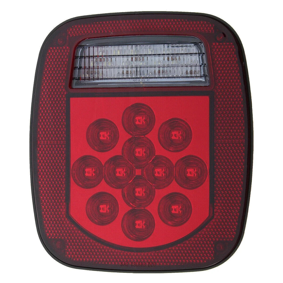 2X LED Tail Light Rear Brake Lamp for Jeep Wrangler TJ CJ YJ (1997–2006)