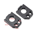 CNC Rear Chain Adjuster Axle Block for Suzuki DRZ400SM 400S 400E (2005–2024) Black