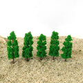 40Pcs 6cm Model Trees for HO OO Scale Train Railroad Layout