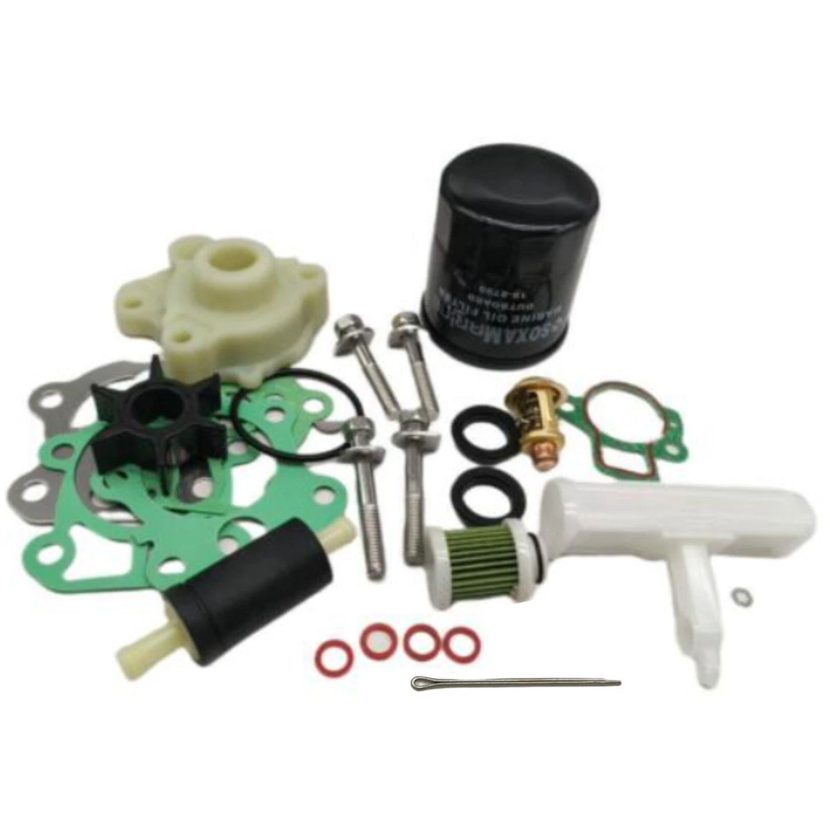 Yamaha 4-Str FT50G FT50J FT60D FT60G Outboard Maintenance Kit with Oil Fuel Filter
