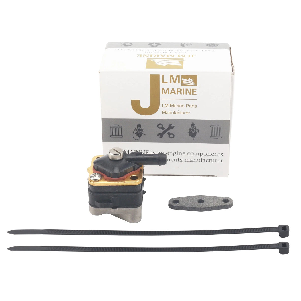 397839 Fuel Pump Assembly for Johnson Evinrude Outboard 3-25 HP 18-7350 388685