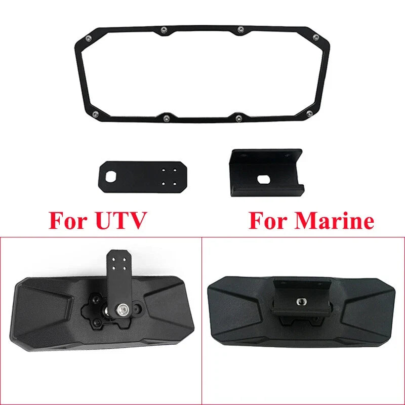 Rear View Center Mirror for Polaris Ranger 570 900 S 1000 XP (2017–2022)