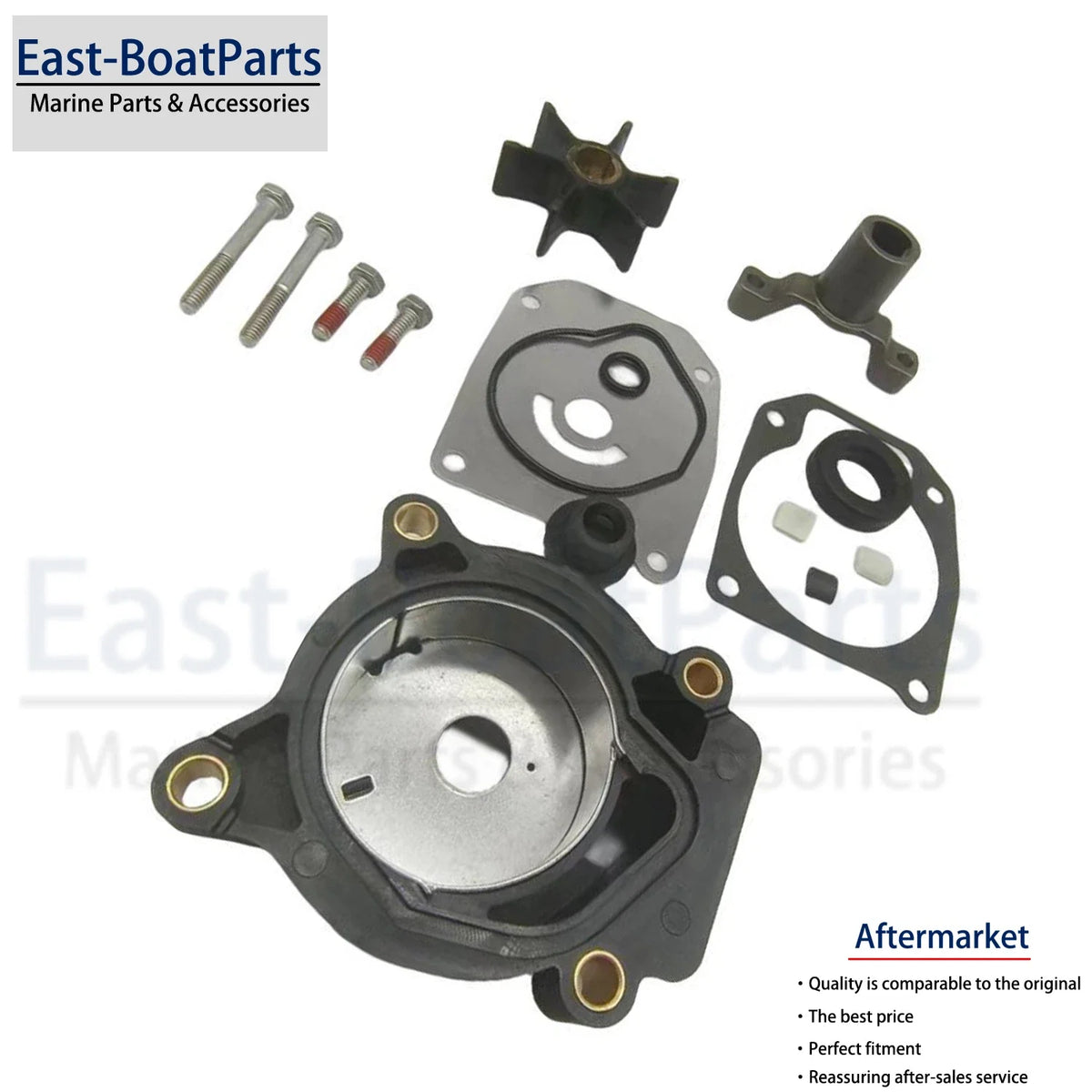 Water Pump Impeller Kit for Johnson Evinrude (0439077, 0396933)