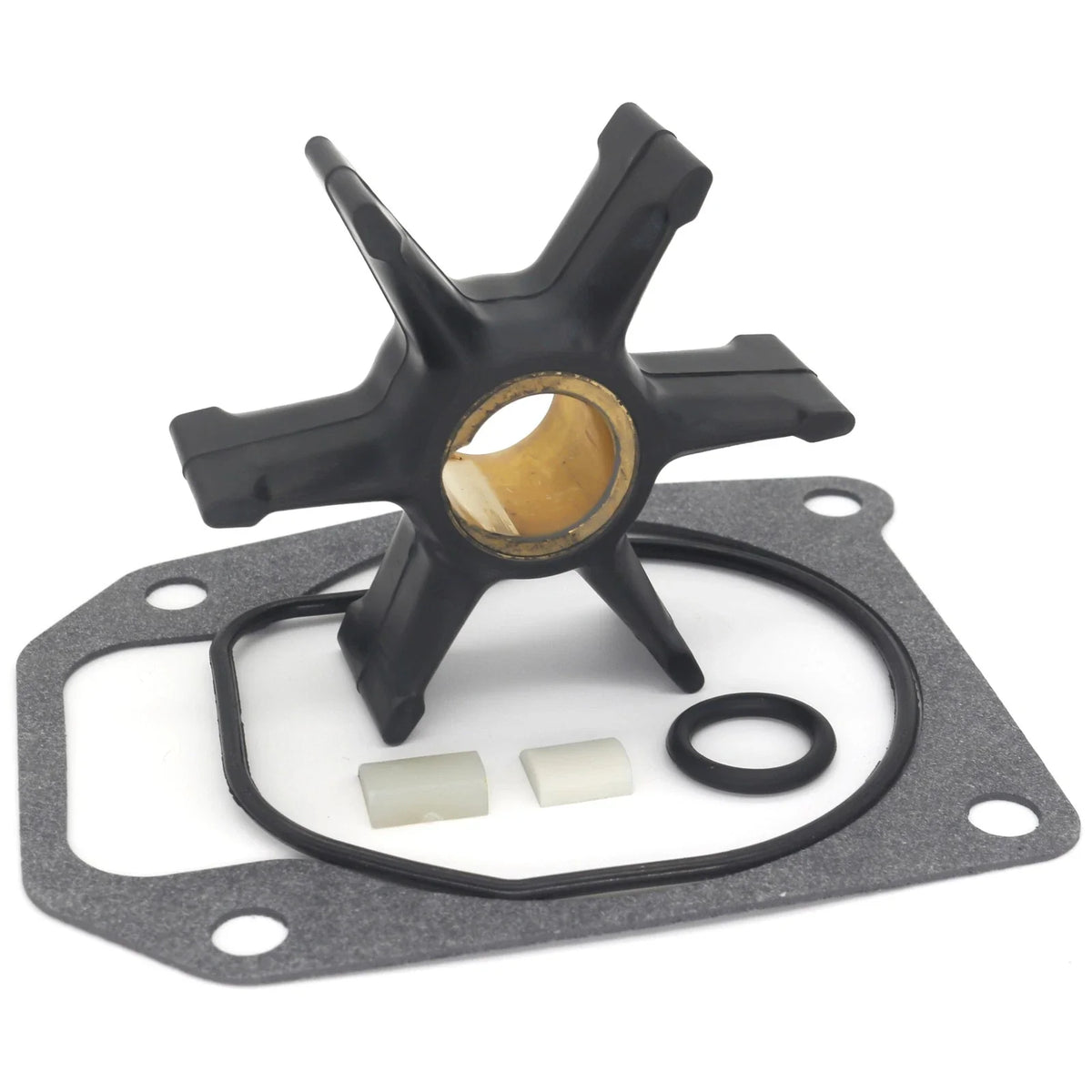 Outboard Water Pump Impeller with 336530 Gasket for Johnson Evinrude (2-S)