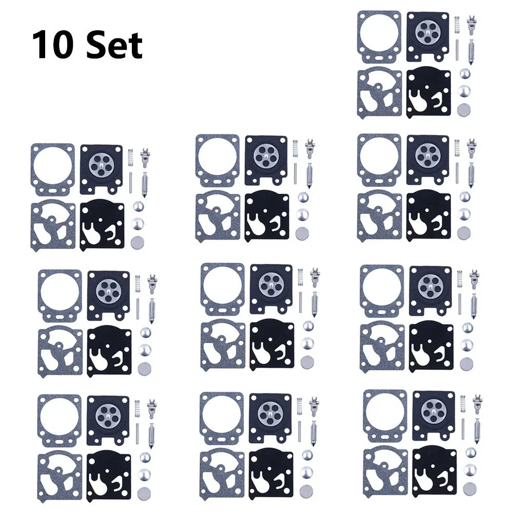 10x Carburetor Repair Kit for Poulan Pro 3400 3700 3800 4000 (N/A) WT-875-A