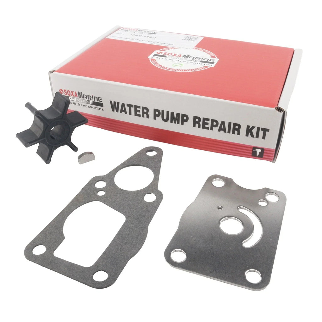 Water Pump Impeller Repair Kit for Suzuki 4 5 6 HP (1990–2023) 17400-986L2 5034323