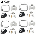 4X Carburetor Rebuild Kit for Tohatsu Nissan MFS NSF 8-9.8hp (2004–2014) 3V1-87122-0