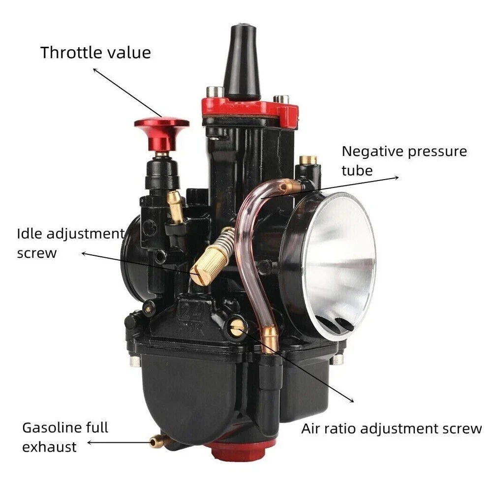 32mm Carburetor with Power Jet for Scooter ATV Motorcycle (250-300cc)
