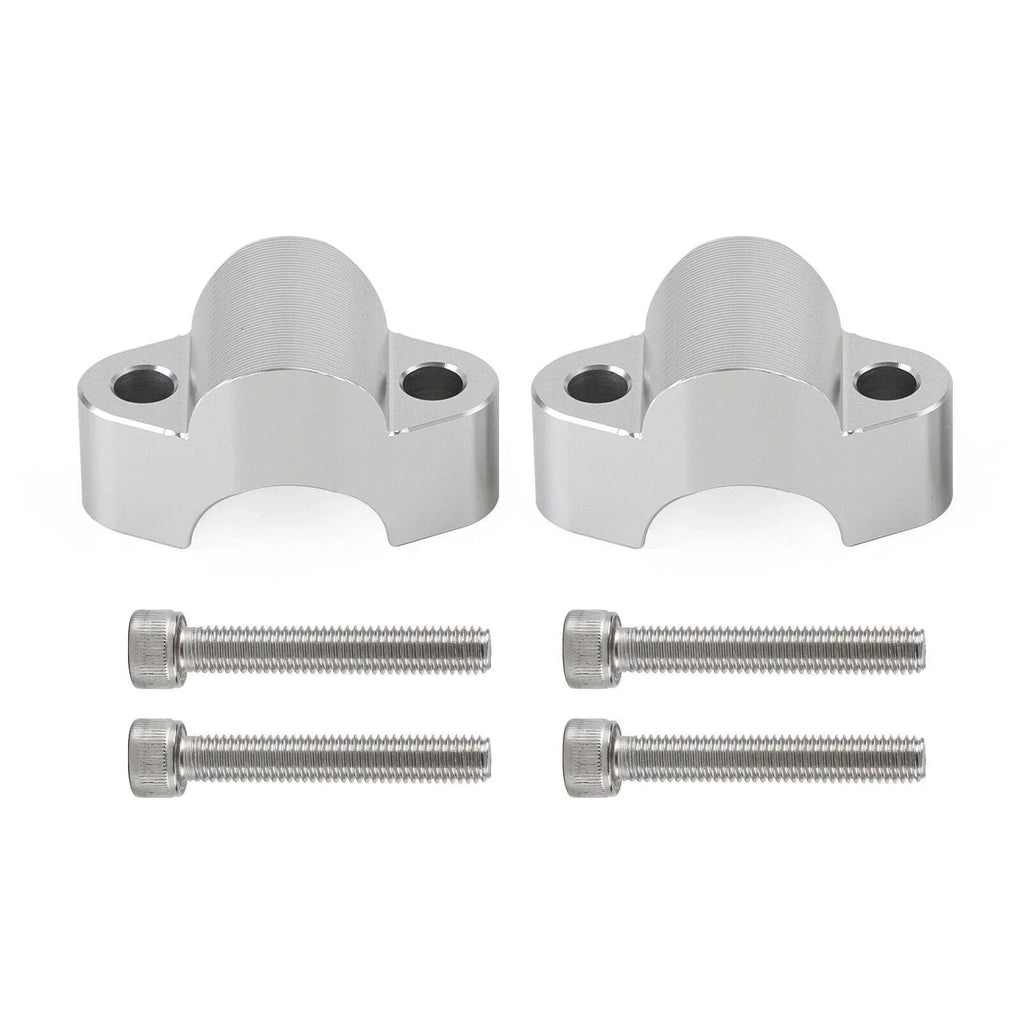 CNC Silver Handle Bar Clamp Riser for CF-Moto CF800MT (2021–2022)