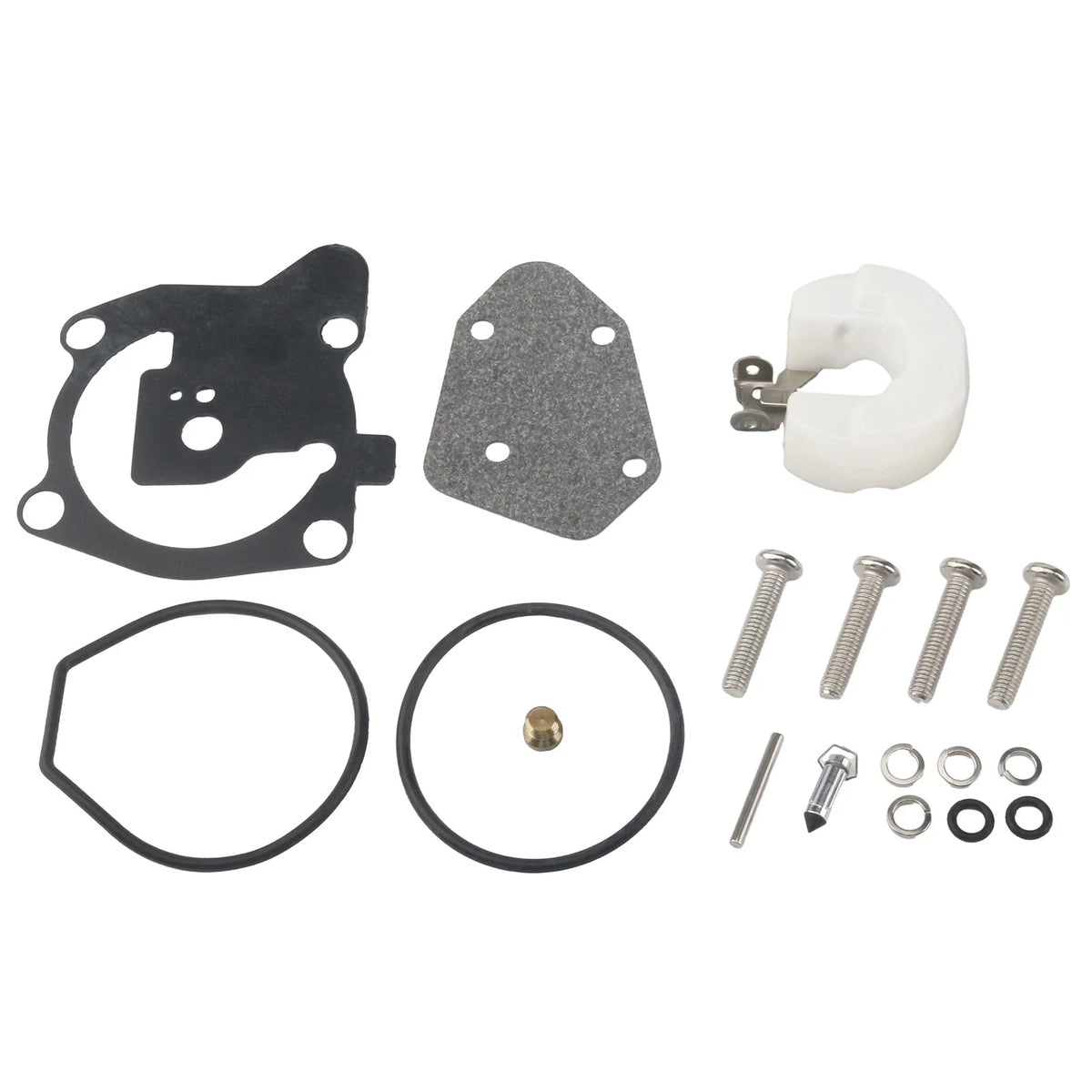 Outboard Carburetor Kit & Float for Yamaha 40 HP (40XMH, 40XW, E40X, E40MLH, E40XMH)
