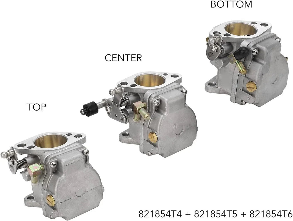 Carburetor Kit for Mercury Marine 40-60HP Outboard (2T) 821854T4 821854T5 821854T6