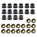 Front Upper & Lower A Arm Bushing Kit for Yamaha Warrior 350 YFM350X (2004–2013)