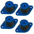 Set of 4 Engine Motor Mounts for Kawasaki JS400 JS440 JS550 (Year Range)