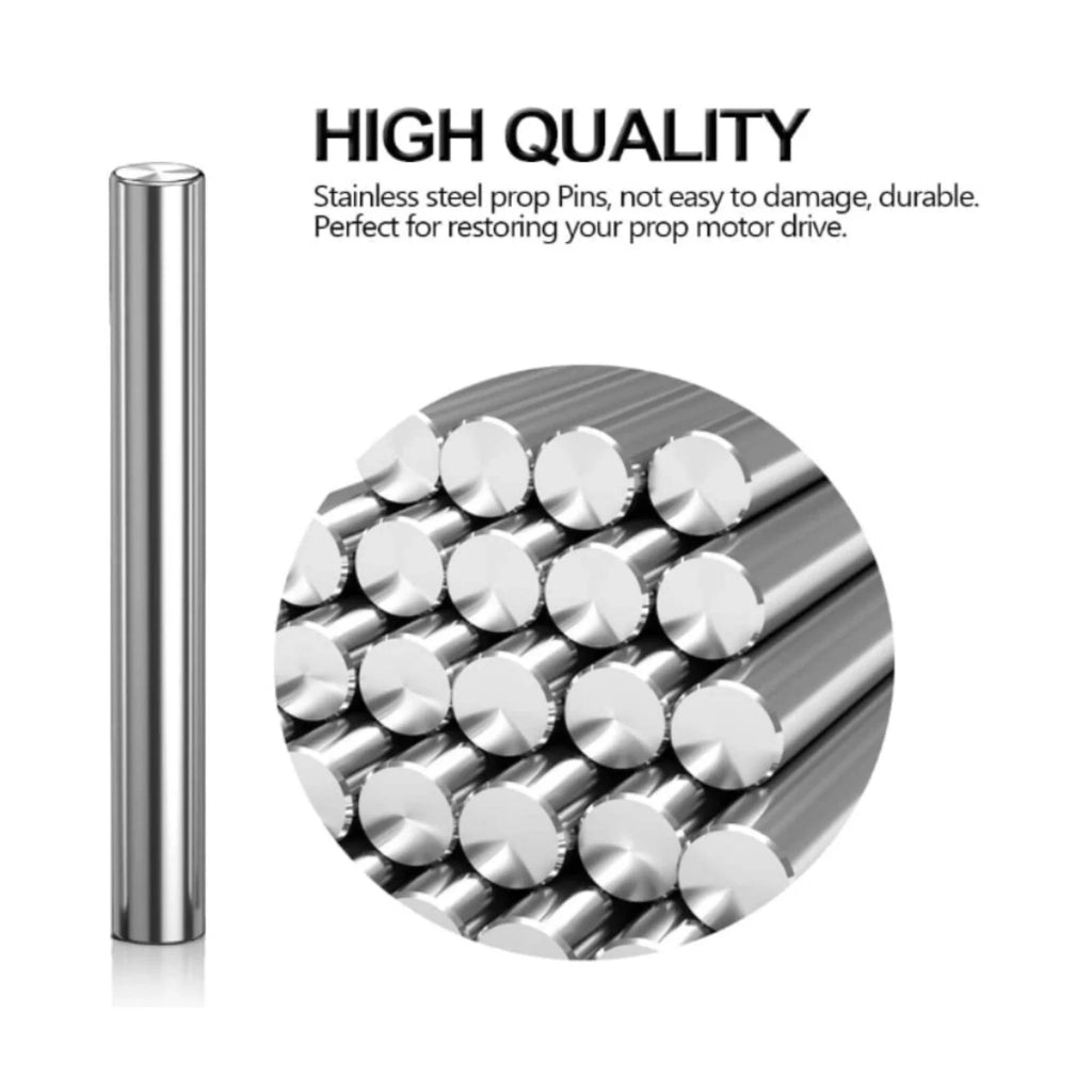 8x Prop Pins 2092600 for Minn Kota Motors (MKP-2, MKP-3, MKP-6, MKP-7, MKP-25, MKP-37)