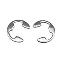 2Pcs E Ring for MerCruiser Alpha 1 Gen 2 (REPL 53-815949 815949 18-2345)