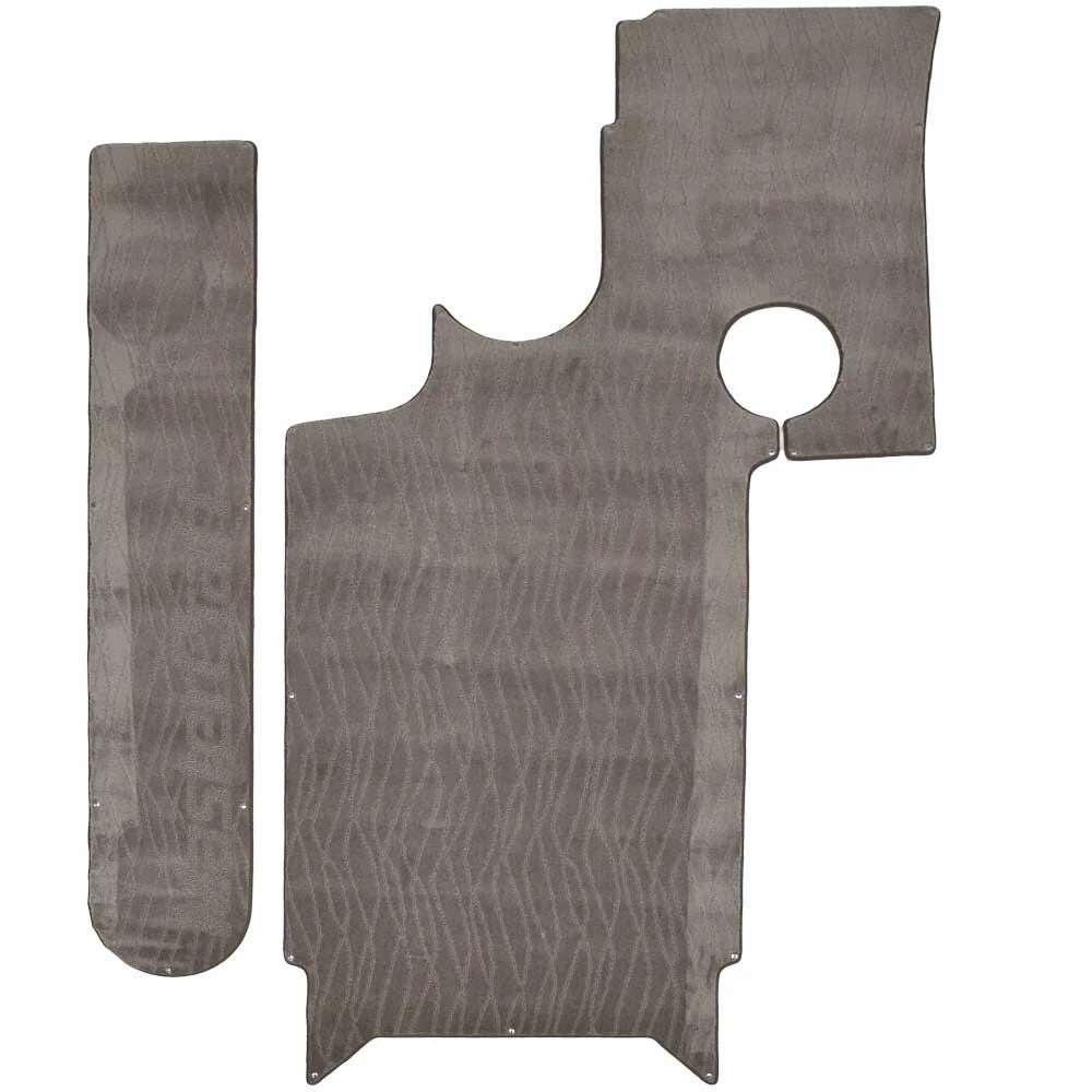 MasterCraft Boat Snap-In Carpet 701066 - 2019 X22 Gray Inlay (set of 2)