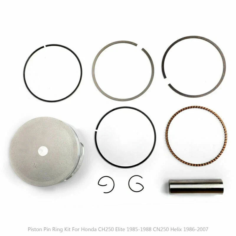 Piston Ring Kit +0.50mm for Honda Helix CN250 (1986–2007) T9