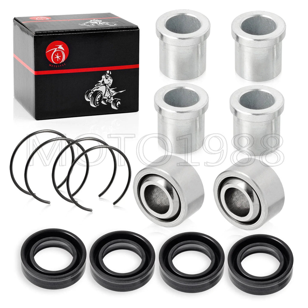 Set of 4 A-Arm Bushings for Honda Sportrax 400 TRX400EX (1999–2008)
