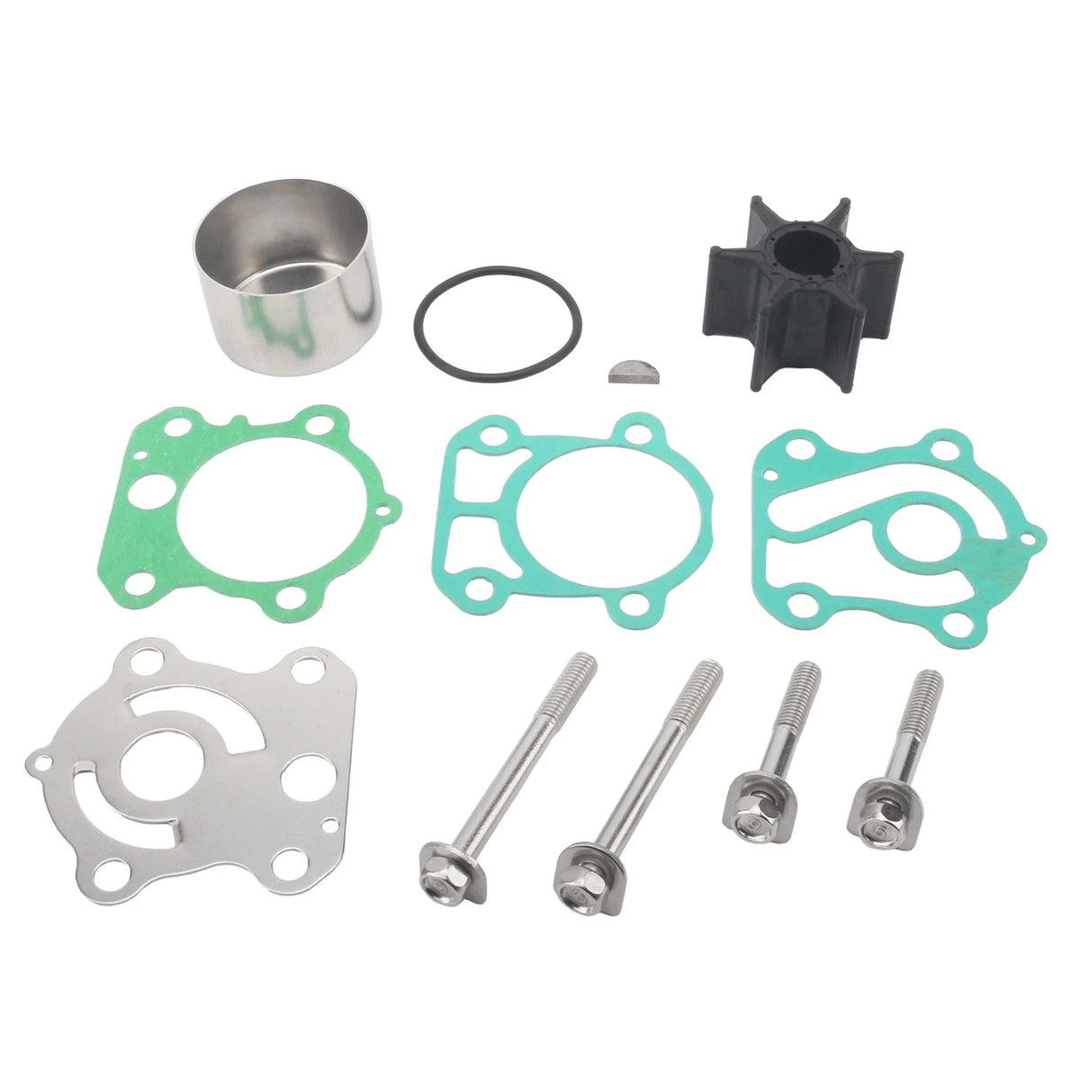 Water Pump Repair Impeller Kit for Yamaha Outboard (18-3409, 18-3451)