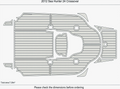 EVA Pads Flooring Mat for Sea Hunter 24 Crossover (2012)