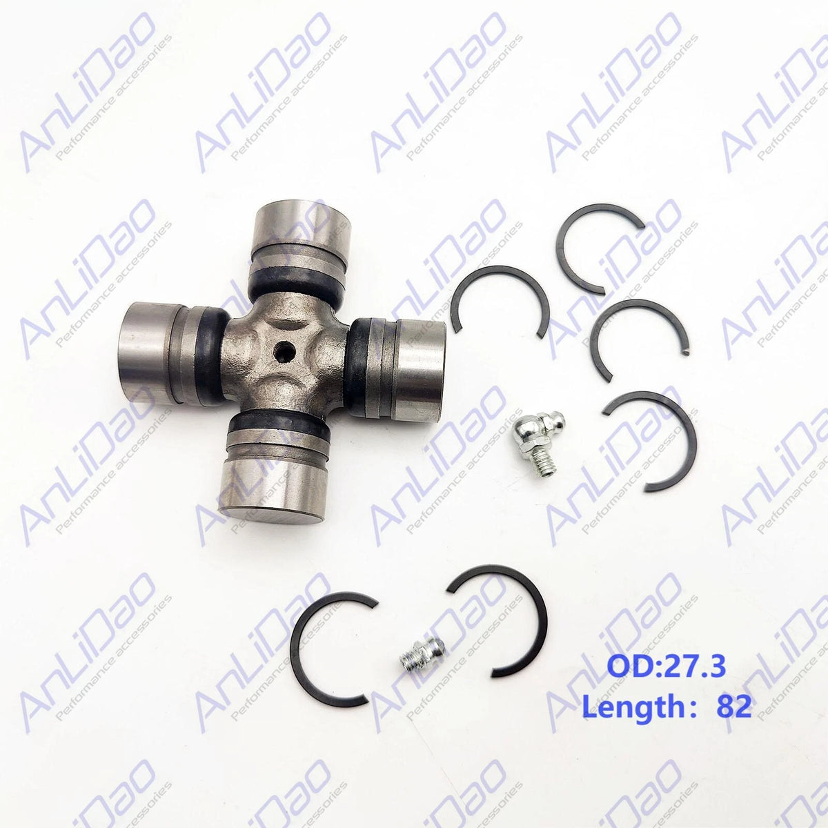 Replacement Fit MerCruiser Volvo Sierra U-Joint OD:27.3MM L:82MM 75832T1