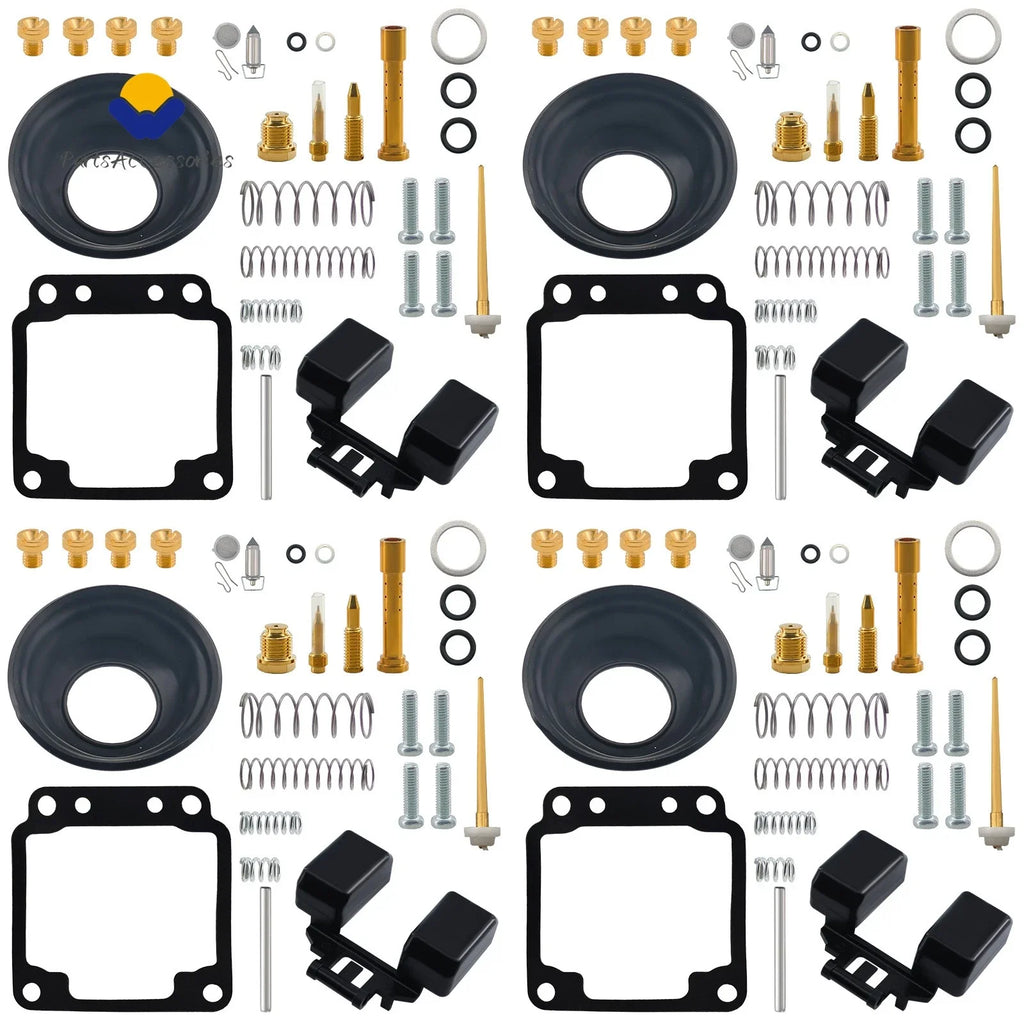 4Pcs Carburetor Rebuild Kit for Yamaha Maxim 650 XJ650 (1980–1983)