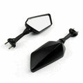 Set of 2 Black Rear View Mirrors for Kawasaki Ninja 250R EX250 (2008–2013) T9