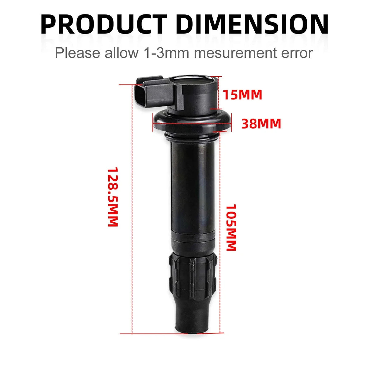 4-Pack Ignition Coil for Yamaha YZF-R1 (2007–2008) 4C8-82310-00-00