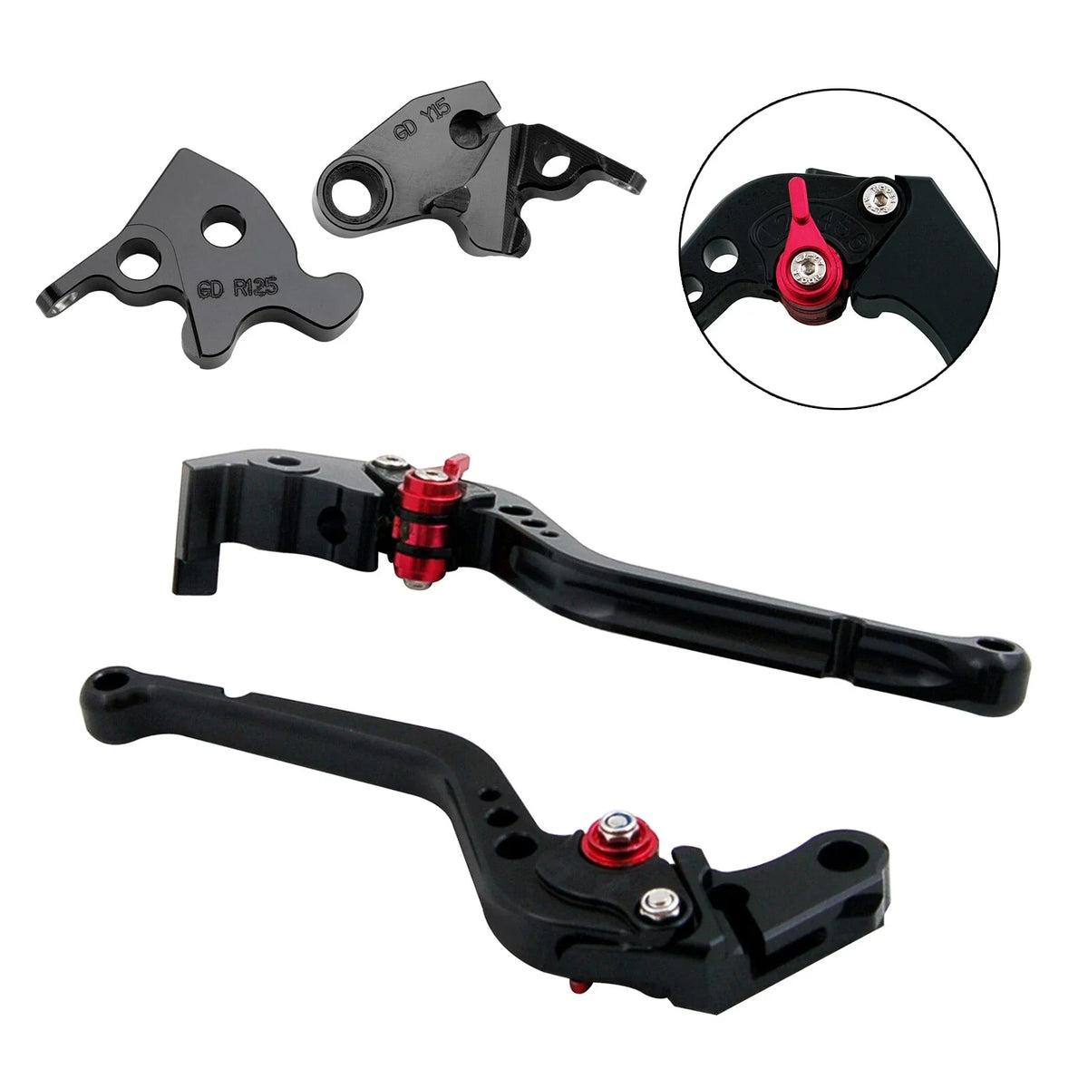 Long Clutch Brake Lever for Yamaha XSR 155 MT15 (2019–2022) A1