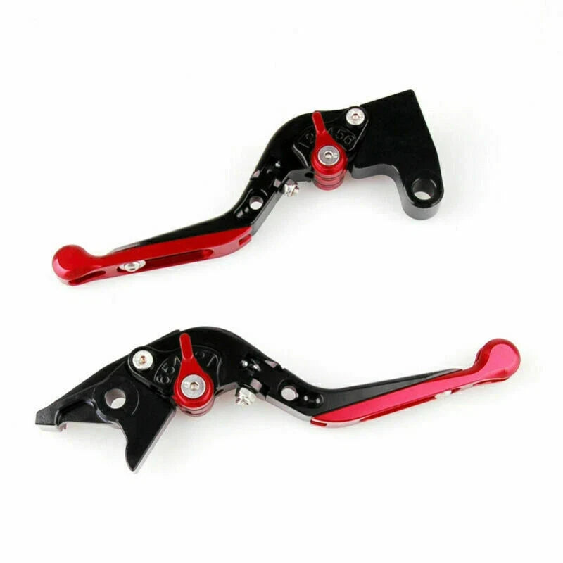 Adjustable Folding Brake Clutch Levers for Ducati Hypermotard 939 SP (2016) Red T9